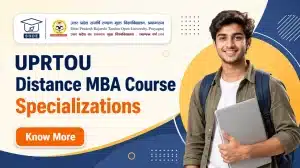 UPRTOU Distance MBA Course Specializations
