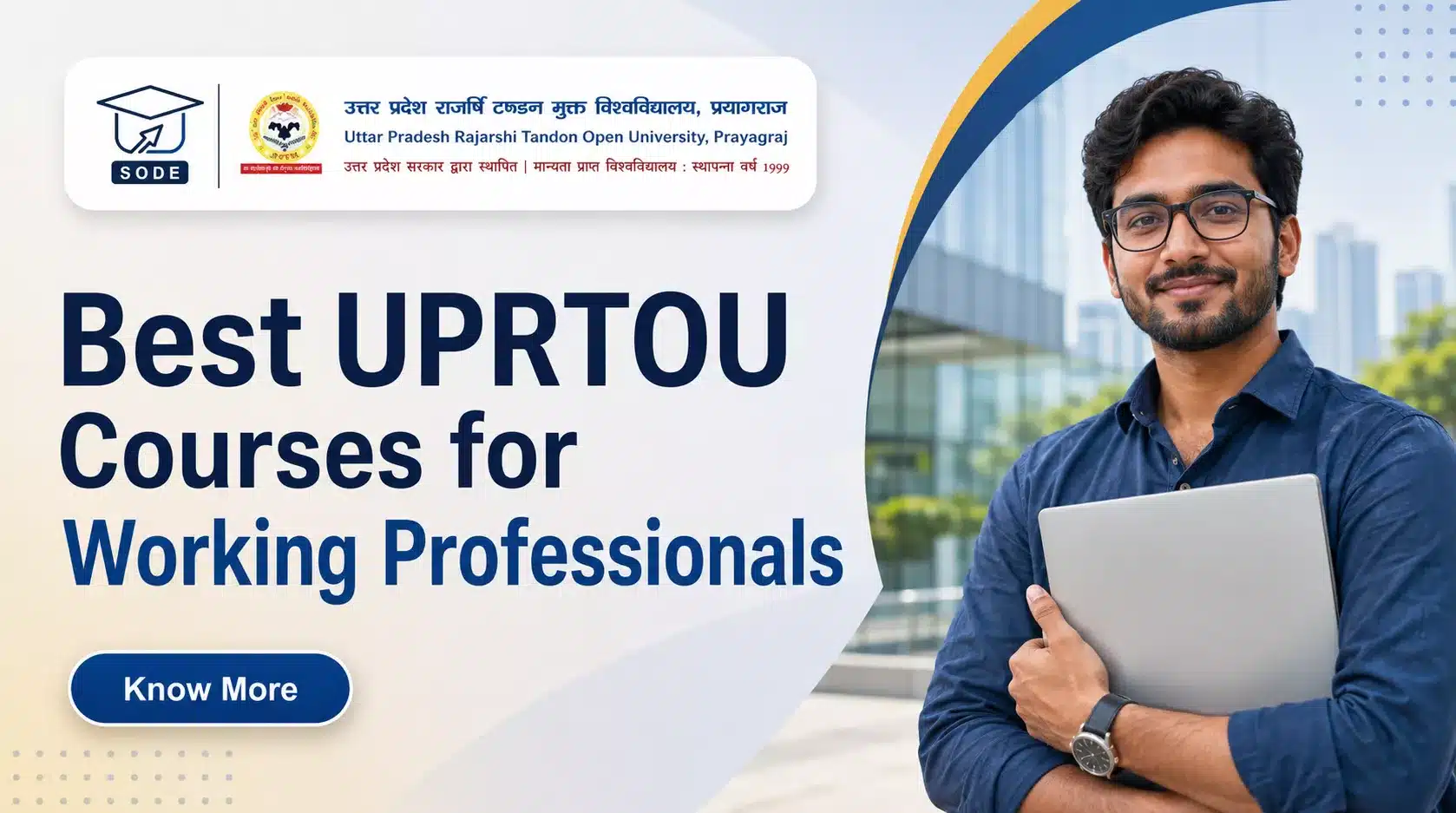 Best UPRTOU Courses for Working Professionals