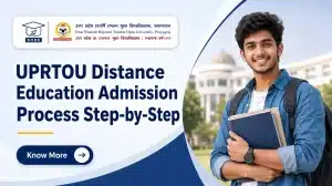 UPRTOU Distance Education Admission Process
