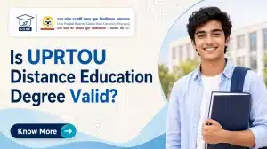 UPRTOU Distance Education degree validity, UGC-DEB recognition and recognised ODL courses